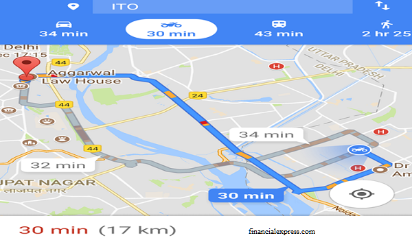 Google Maps Luncurkan Rute untuk Motor