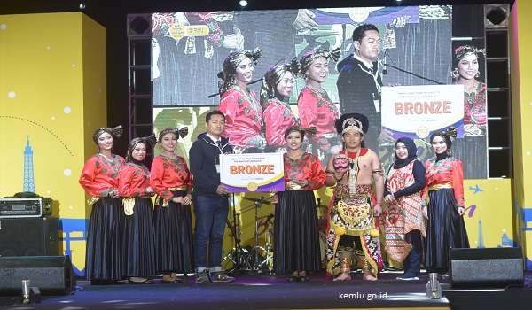 Indonesia Raih Perunggu di Itaewon Global Village Festival 2018