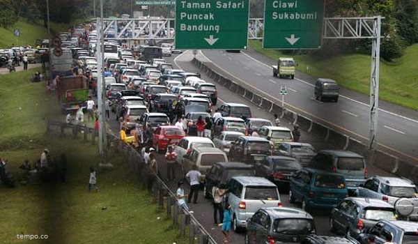 Malam Ganti Tahun Satlantas Bogor Rekayasa Lalin Jalur Puncak