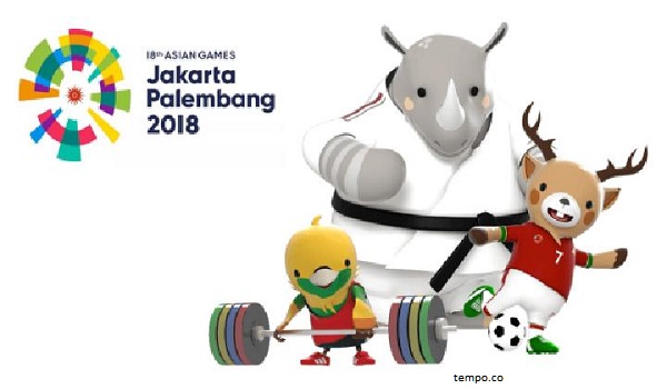 Maskot Asian Games 2018