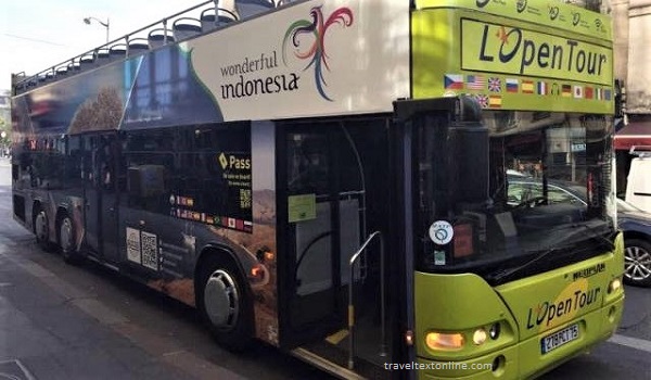 Promosi Wonderful Indonesia di Bis Turis Paris