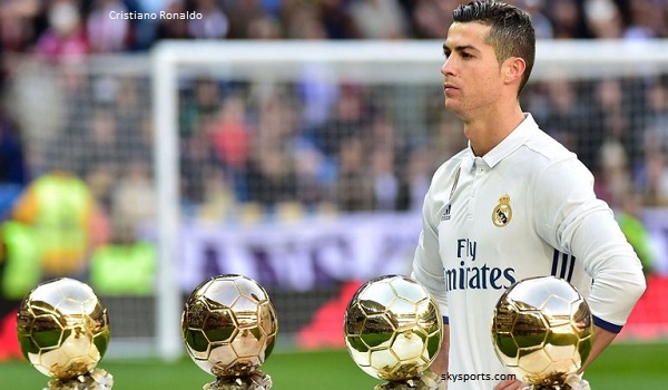 Ronaldo Pemain Terbaik Dunia versi Globe Soccer